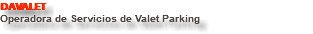 DAVALET Operadora de Servicios de Valet Parking 